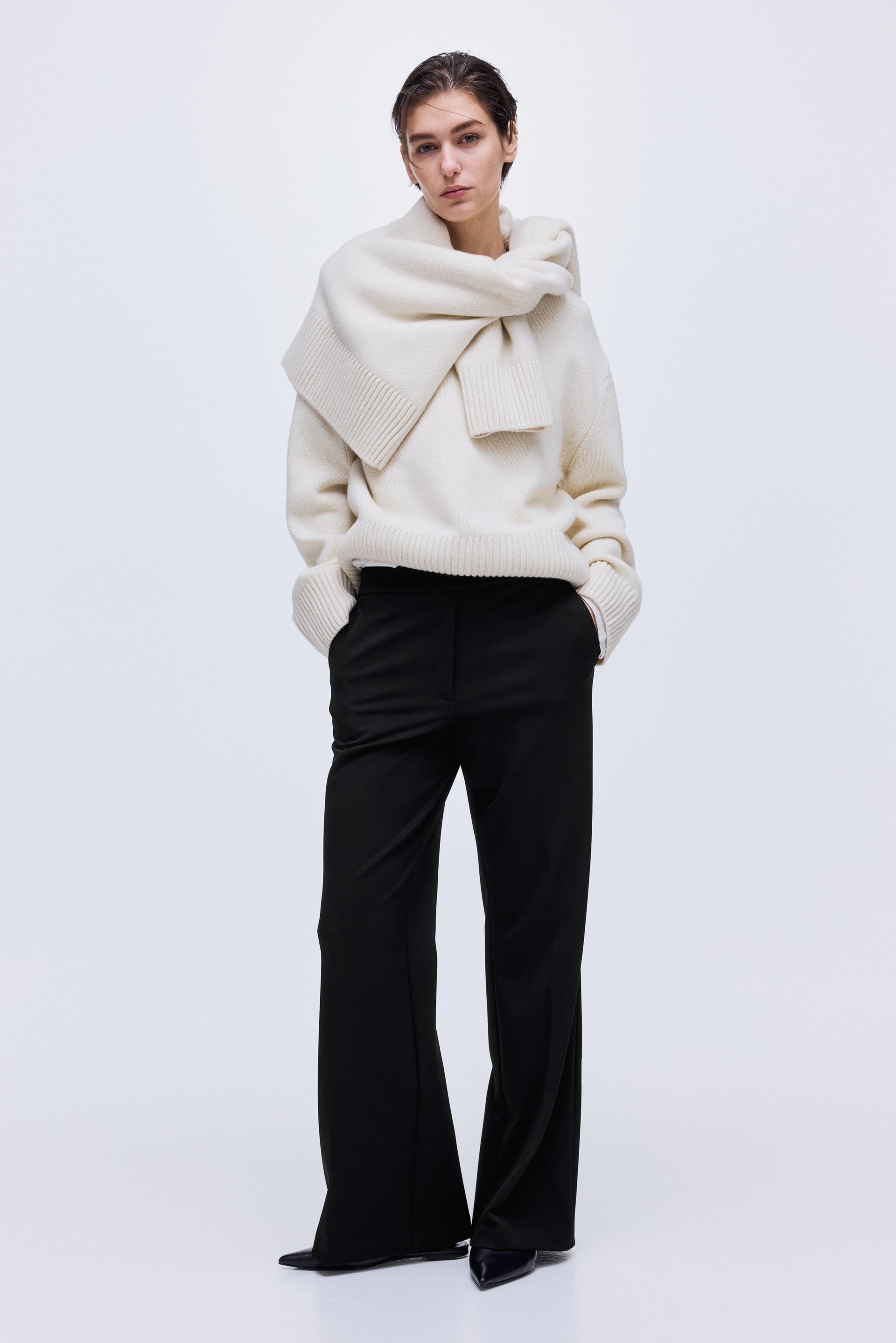 bootcut twill pants