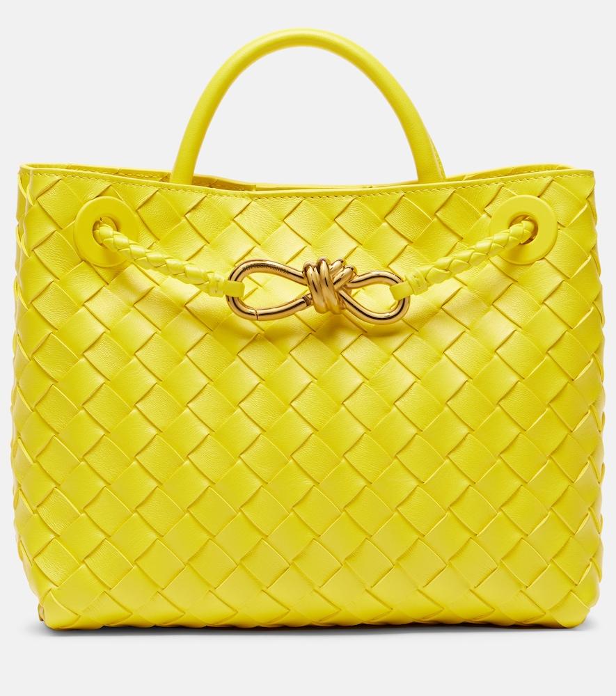 bottega veneta andiamo small leather tote bag