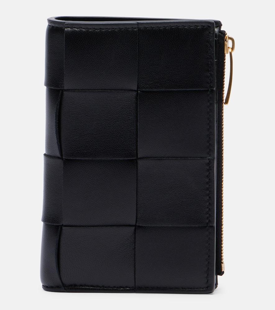 bottega veneta cassette medium leather bifold wallet
