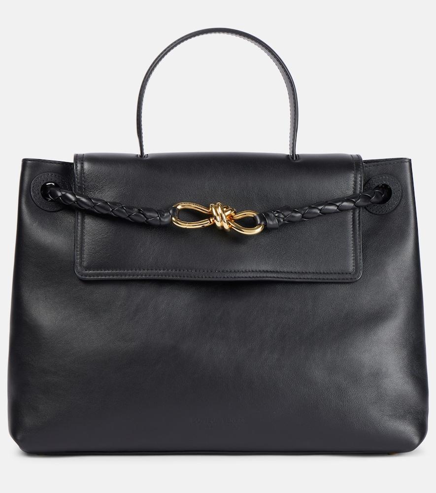 bottega veneta ciao ciao medium leather tote bag