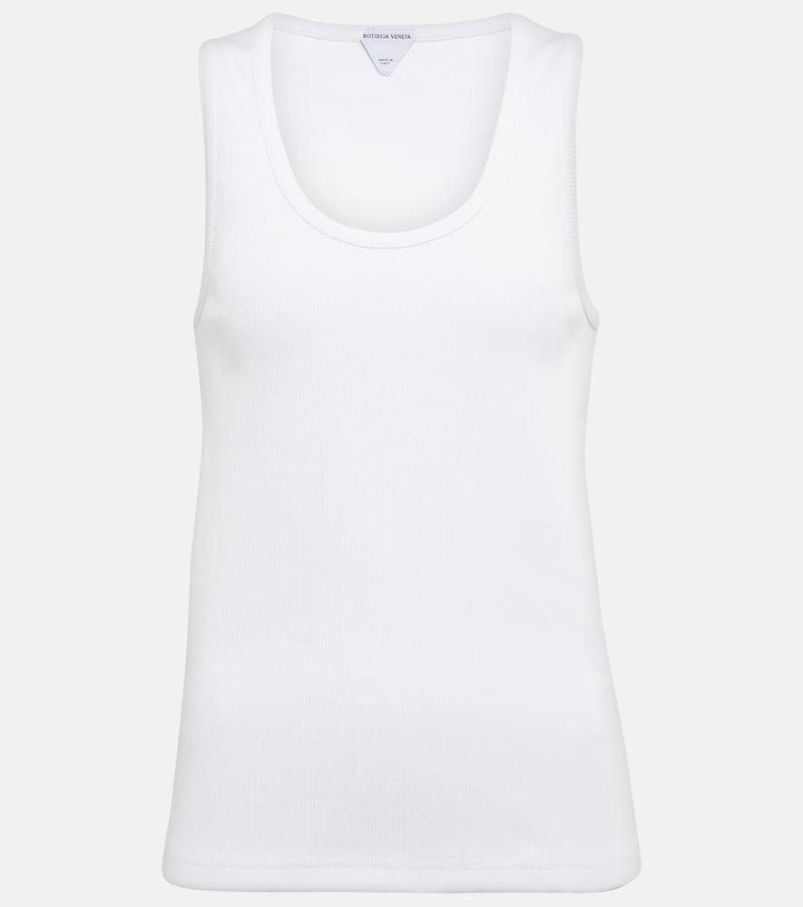 bottega veneta cotton-blend tank top