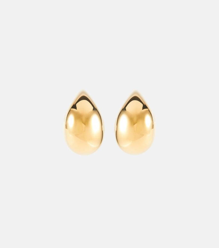 bottega veneta drop gold-plated sterling silver earrings