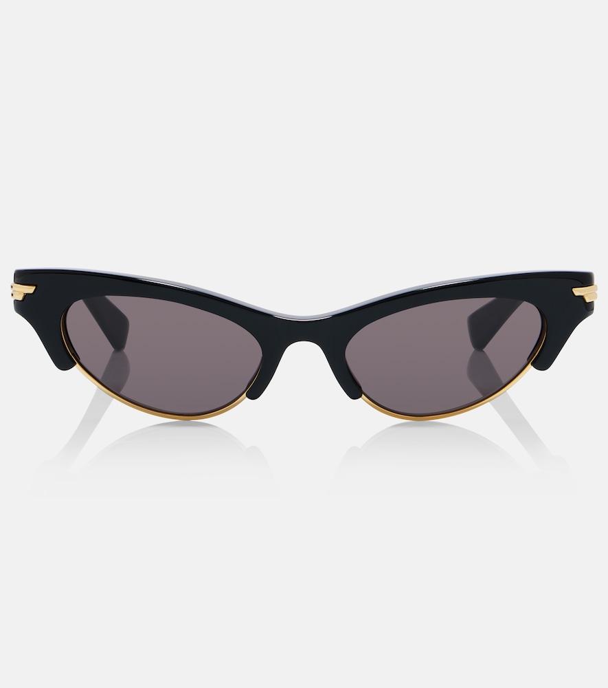 bottega veneta fashion show cat-eye sunglasses