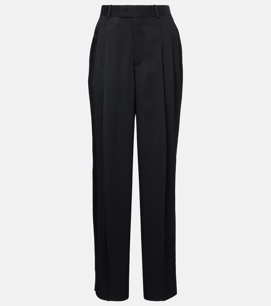 bottega veneta high-rise tapered pants
