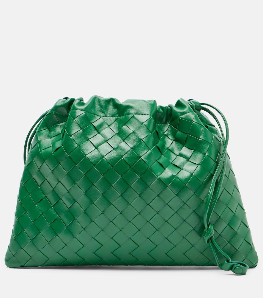 bottega veneta intrecciato medium leather pouch