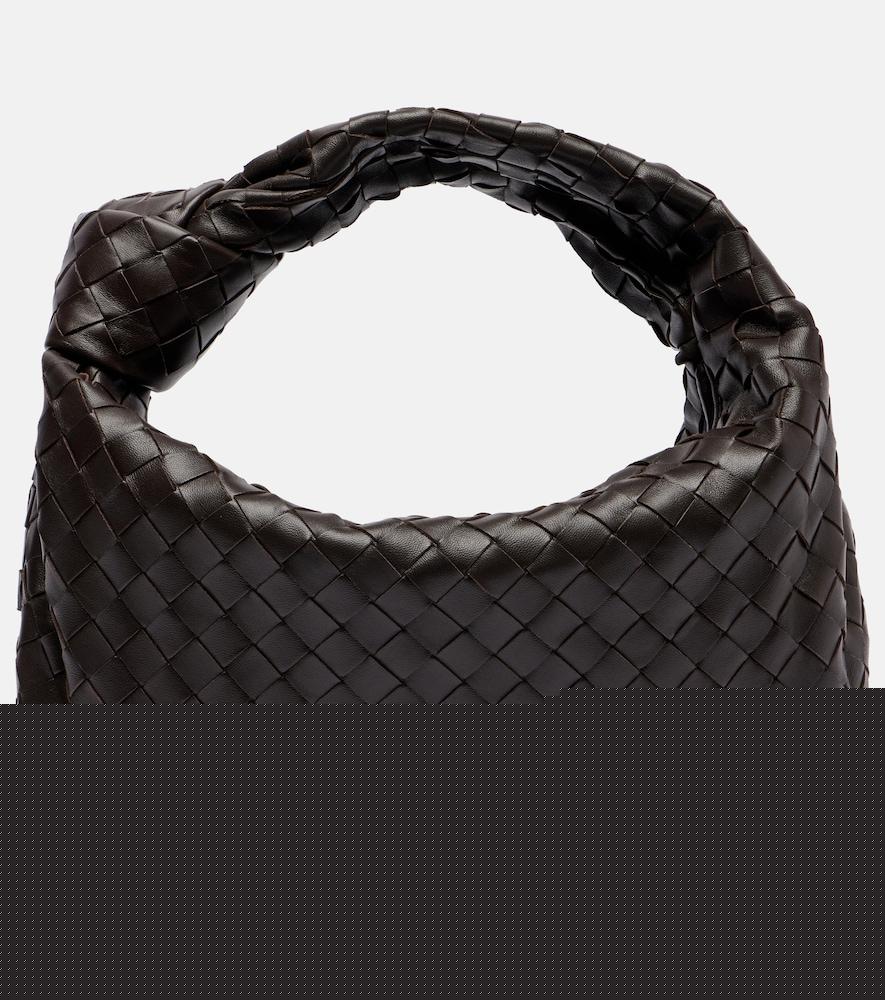 bottega veneta jodie small intrecciato leather shoulder bag
