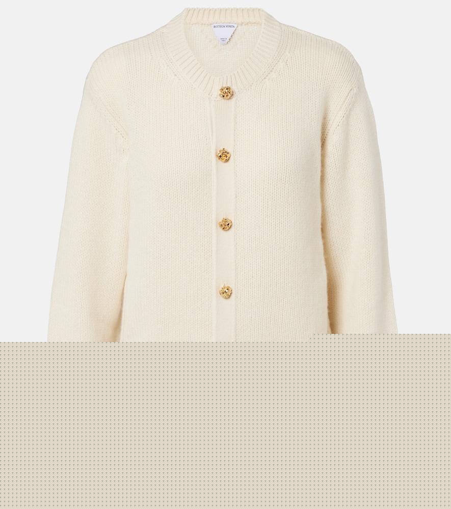 bottega veneta knot cashmere cardigan