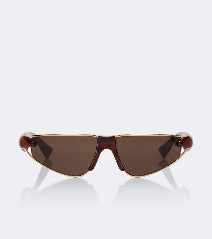 bottega veneta prisma cat-eye sunglasses