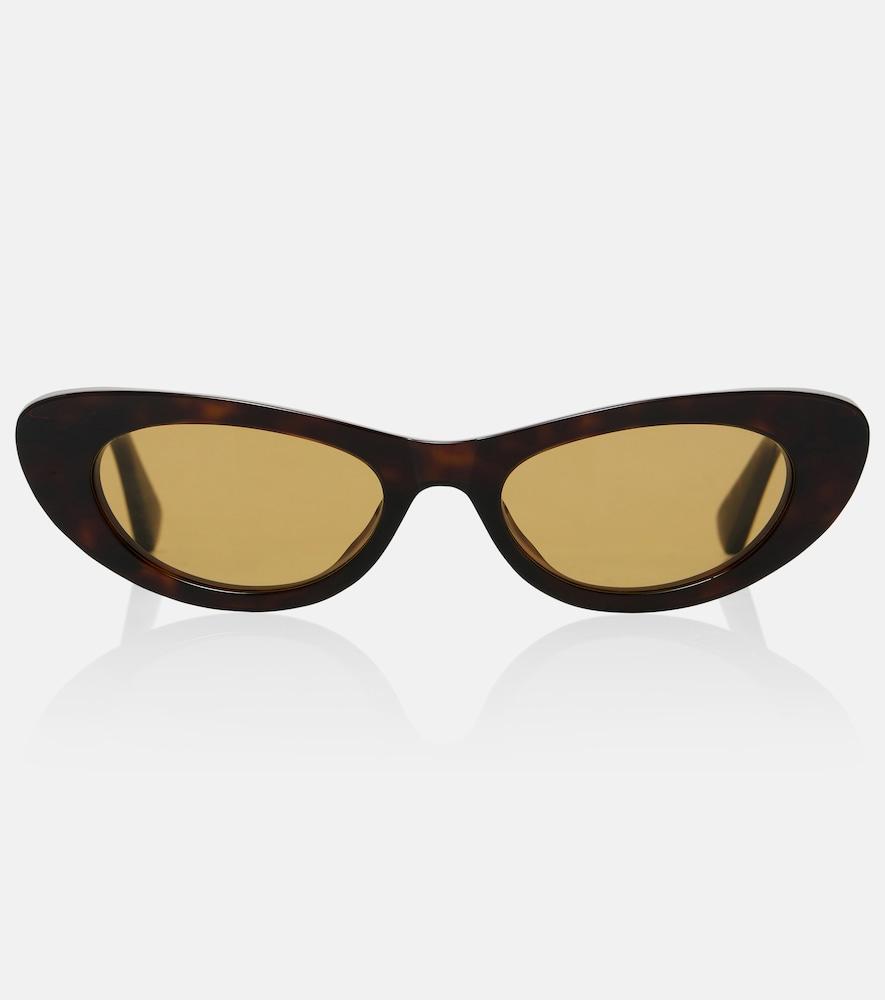 bottega veneta snap cat-eye sunglasses