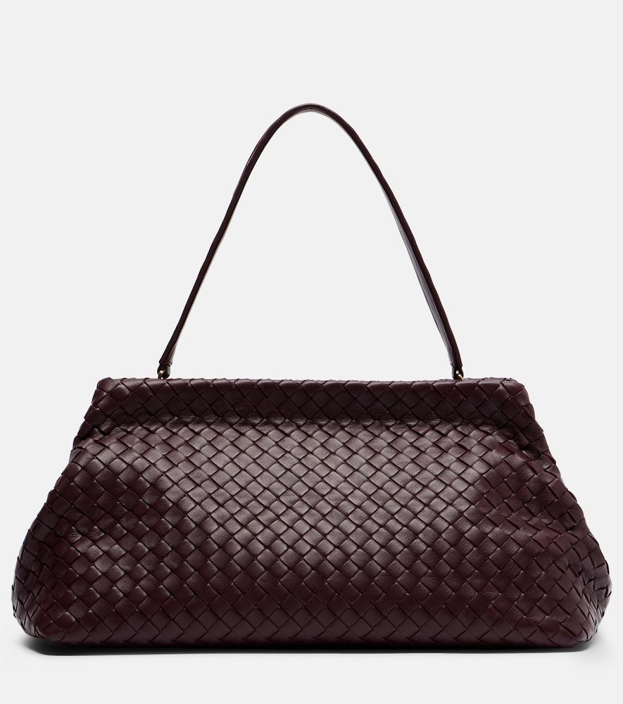 bottega veneta the 1998 intrecciato leather bowling bag