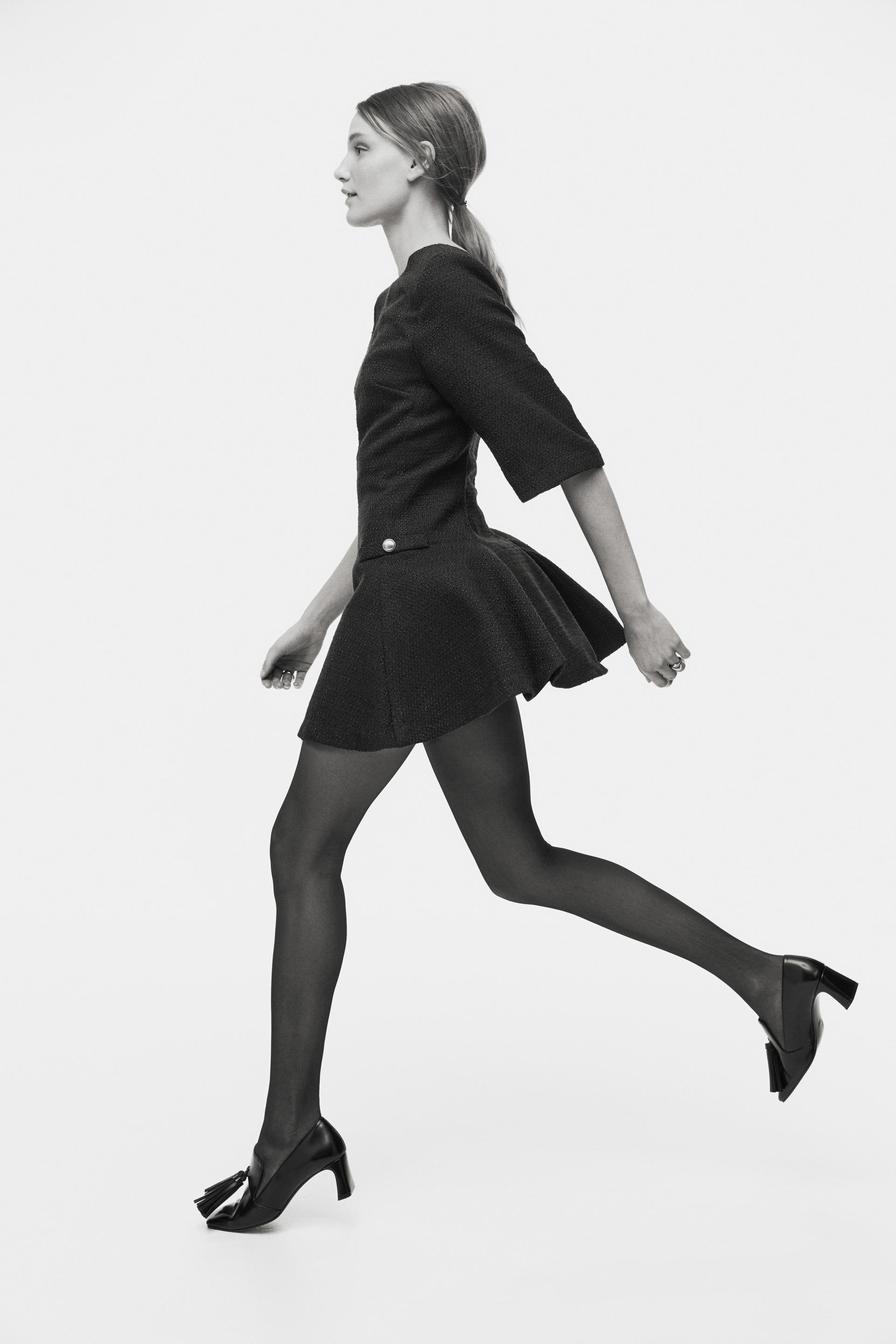 bouclé dress