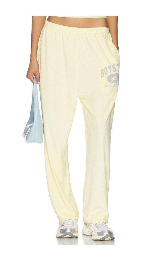 boys lie athletic depts v3 kimmy pant in yellow. - size s (also in xl)