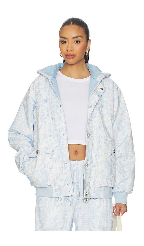 boys lie blue manhunt jacket in baby blue. - size xl/xxl (also in xs/s)