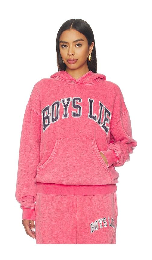 boys lie game changer racer hoodie in red. - size m/l (also in xs/s, xl/xxl)