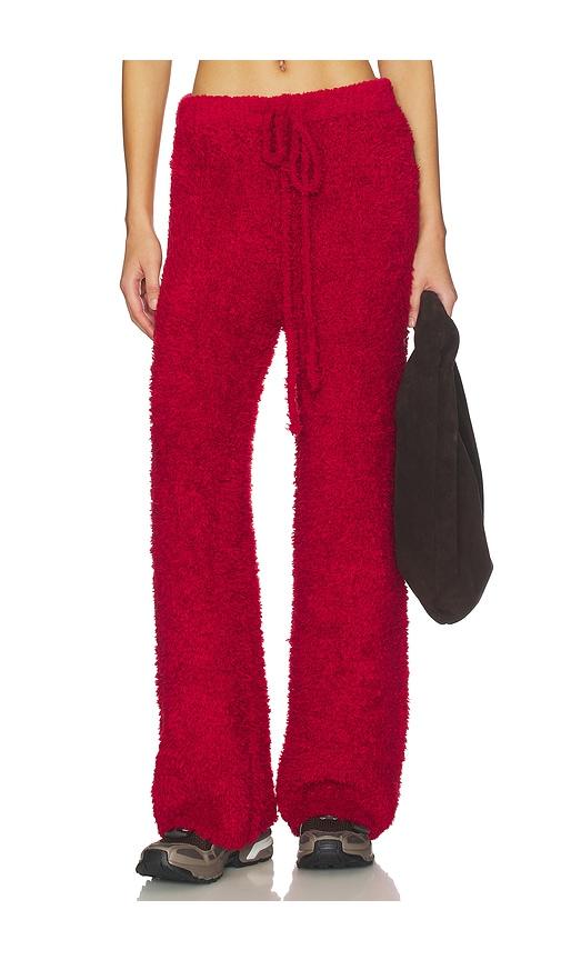 boys lie lucy cozy sweatpant in red. - size m (also in xs)