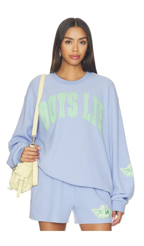 boys lie razzle dazzle v4 kara crewneck sweatshirt in purple. - size m/l (also in xs/s, xl/xxl)