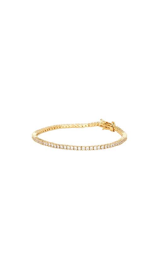 bracha darsita bracelet in metallic gold.