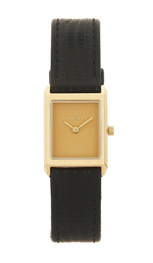breda virgil watch in black.