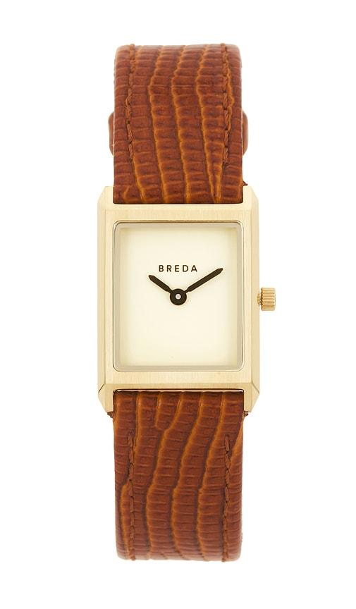 breda virgil watch in brown.