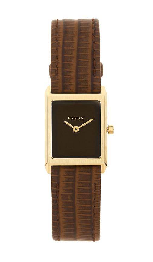 breda virgil watch in brown.