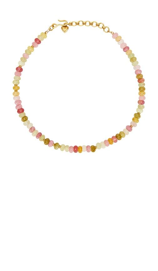 brinker + eliza citrus necklace in multi.
