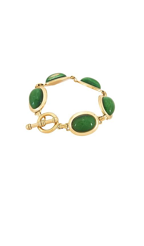 brinker + eliza mojito bracelet in green.