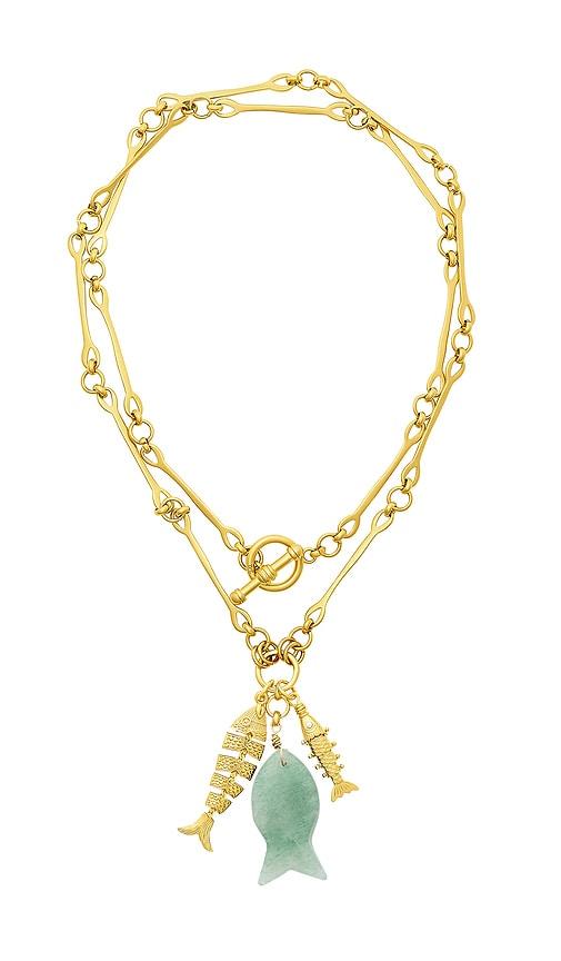 brinker + eliza out east necklace in multi.