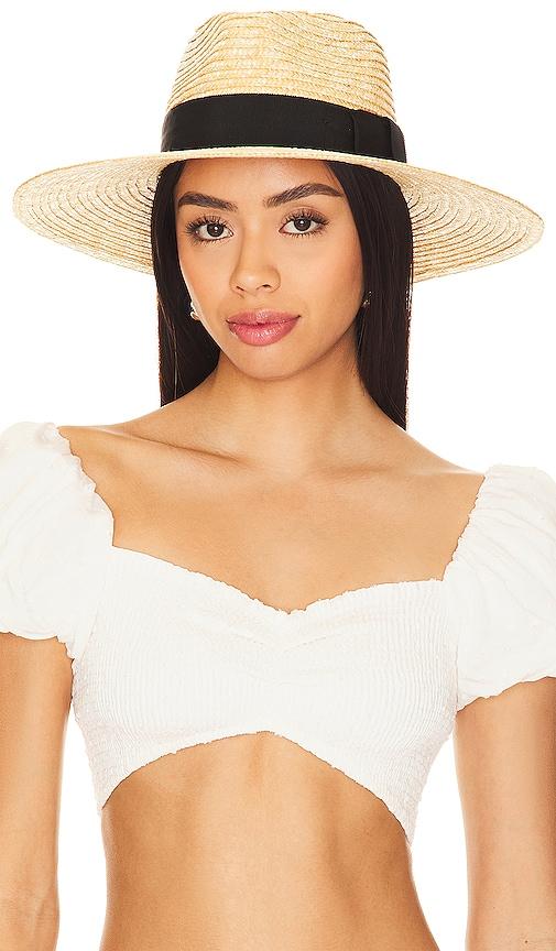 brixton joanna hat in nude. - size l (also in m, s, xs)