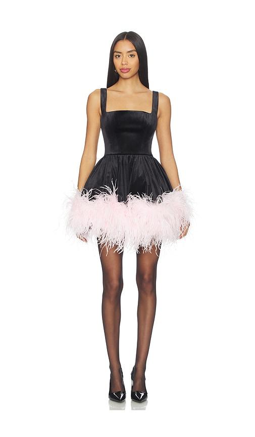 bronx banco avery mini dress in black. - size l (also in s)