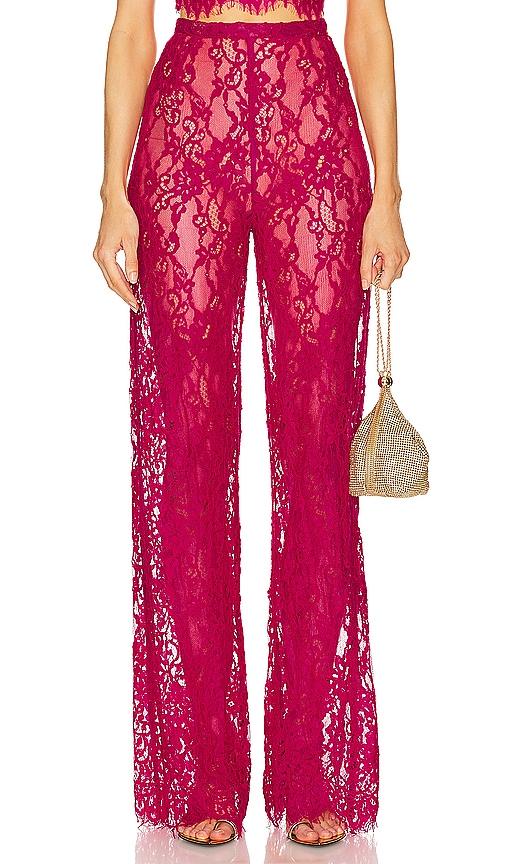 bronx banco capri pant in fuchsia. - size m (also in s)