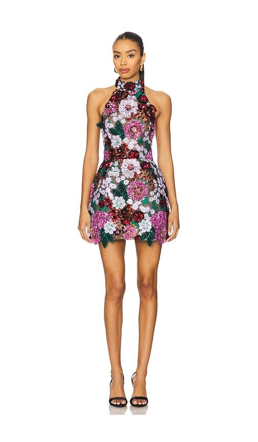 bronx banco deirdre mini dress in purple. - size m (also in s, xl)