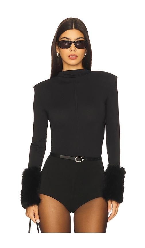 bronx banco eleanor bodysuit in black. - size l (also in m)