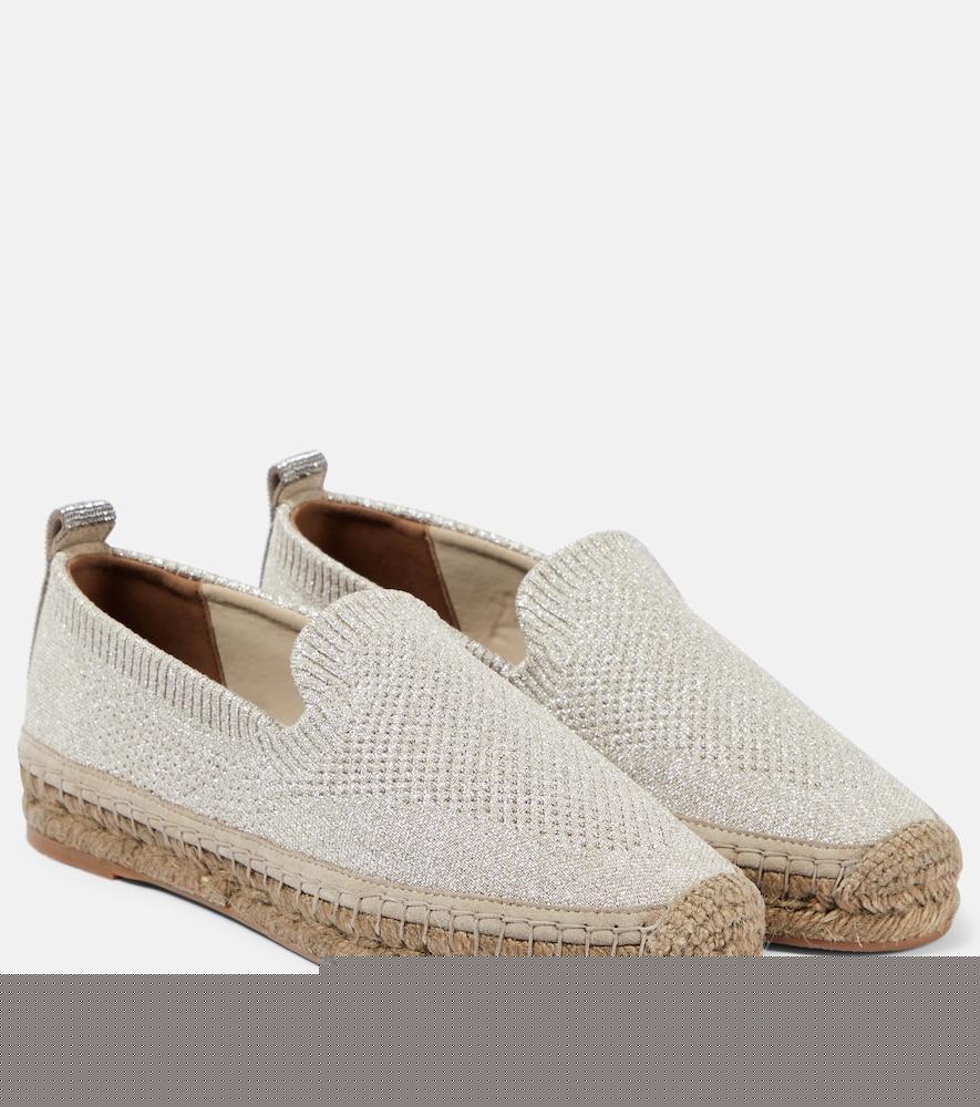 brunello cucinelli canvas espadrilles