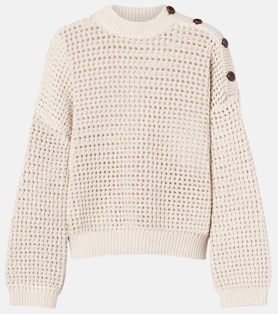 brunello cucinelli cotton-blend sweater