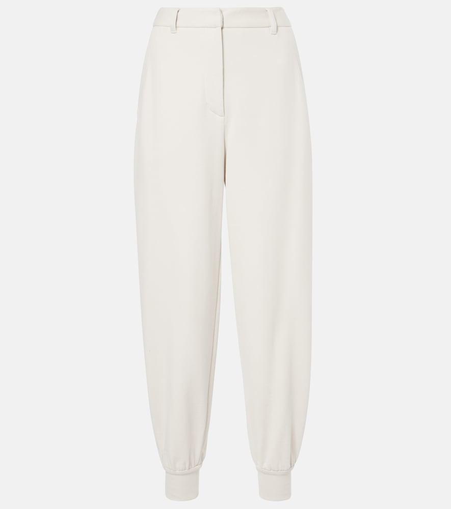brunello cucinelli cotton jersey sweatpants