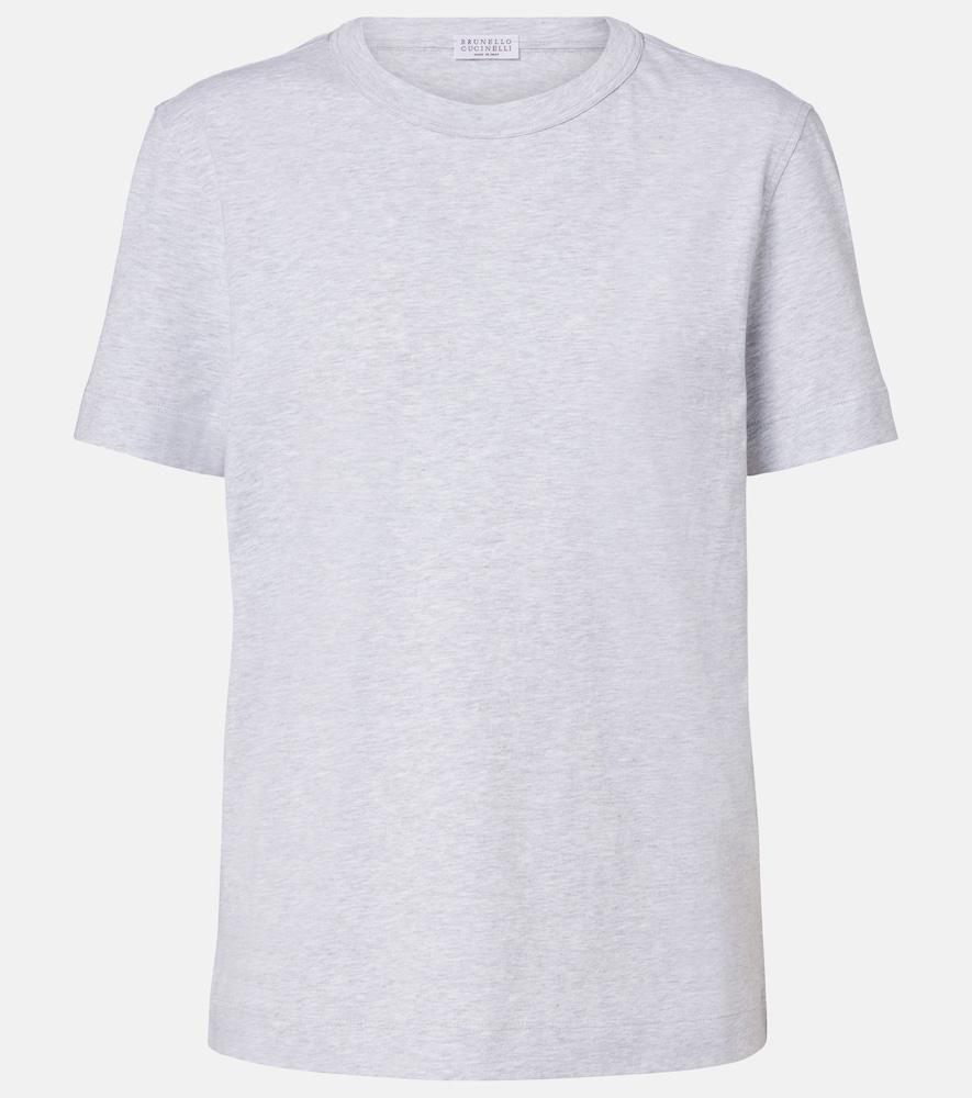 brunello cucinelli cotton jersey t-shirt