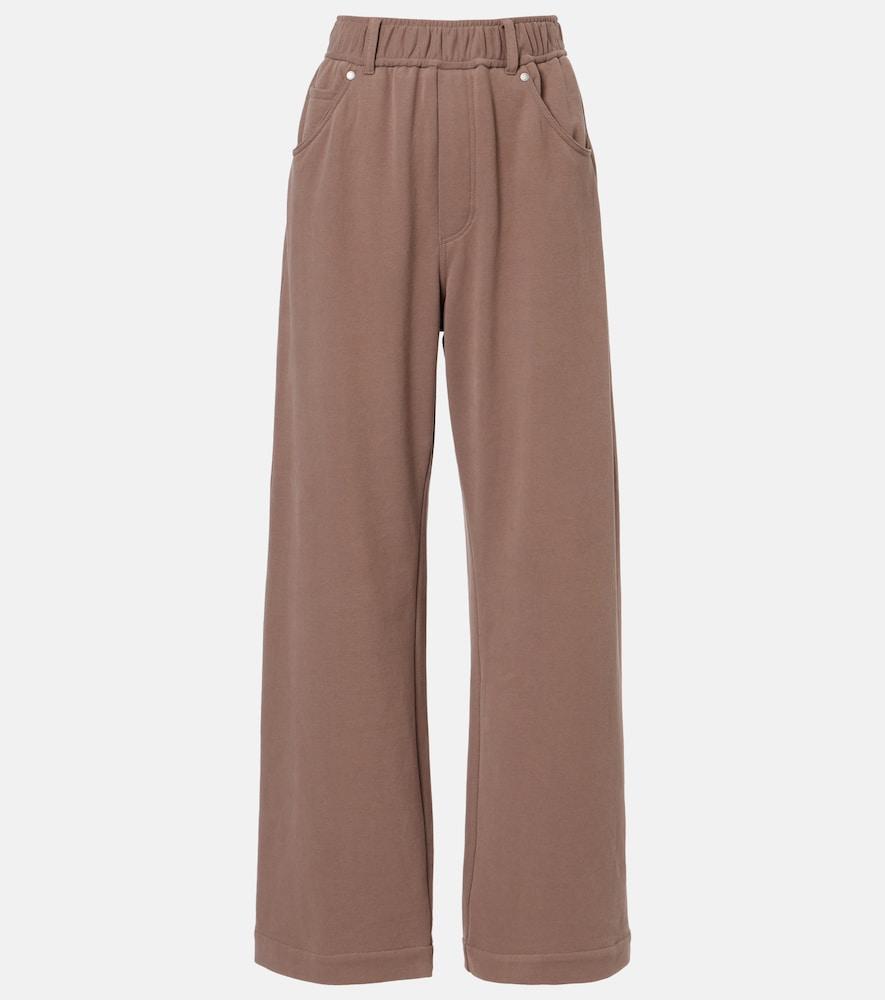 brunello cucinelli cotton sweatpants