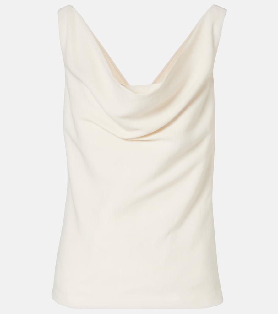 brunello cucinelli draped top