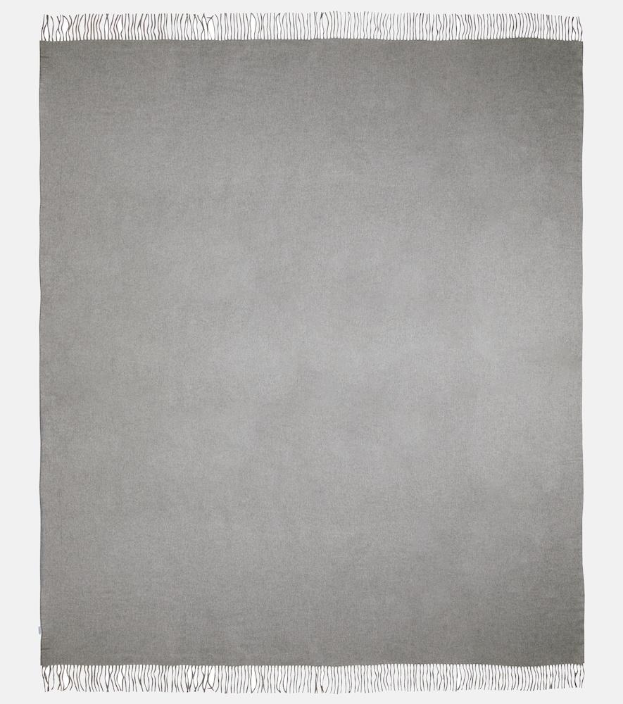 brunello cucinelli fringed silk blanket
