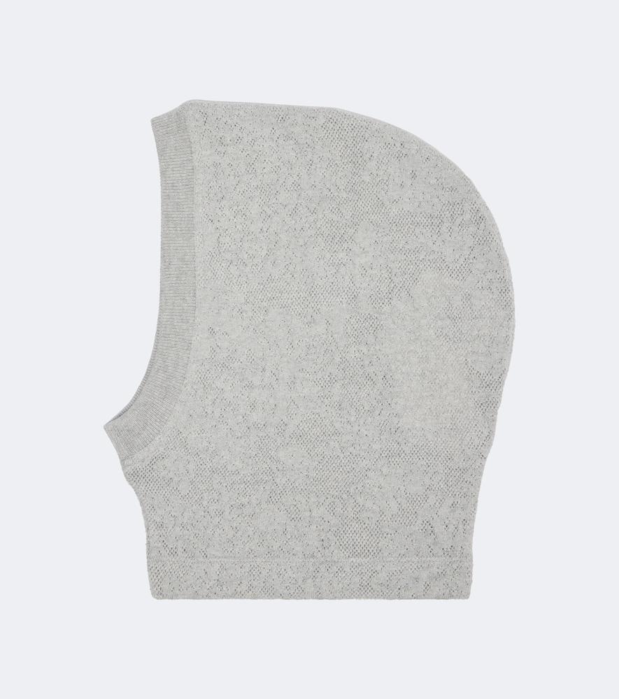 brunello cucinelli knitted balaclava