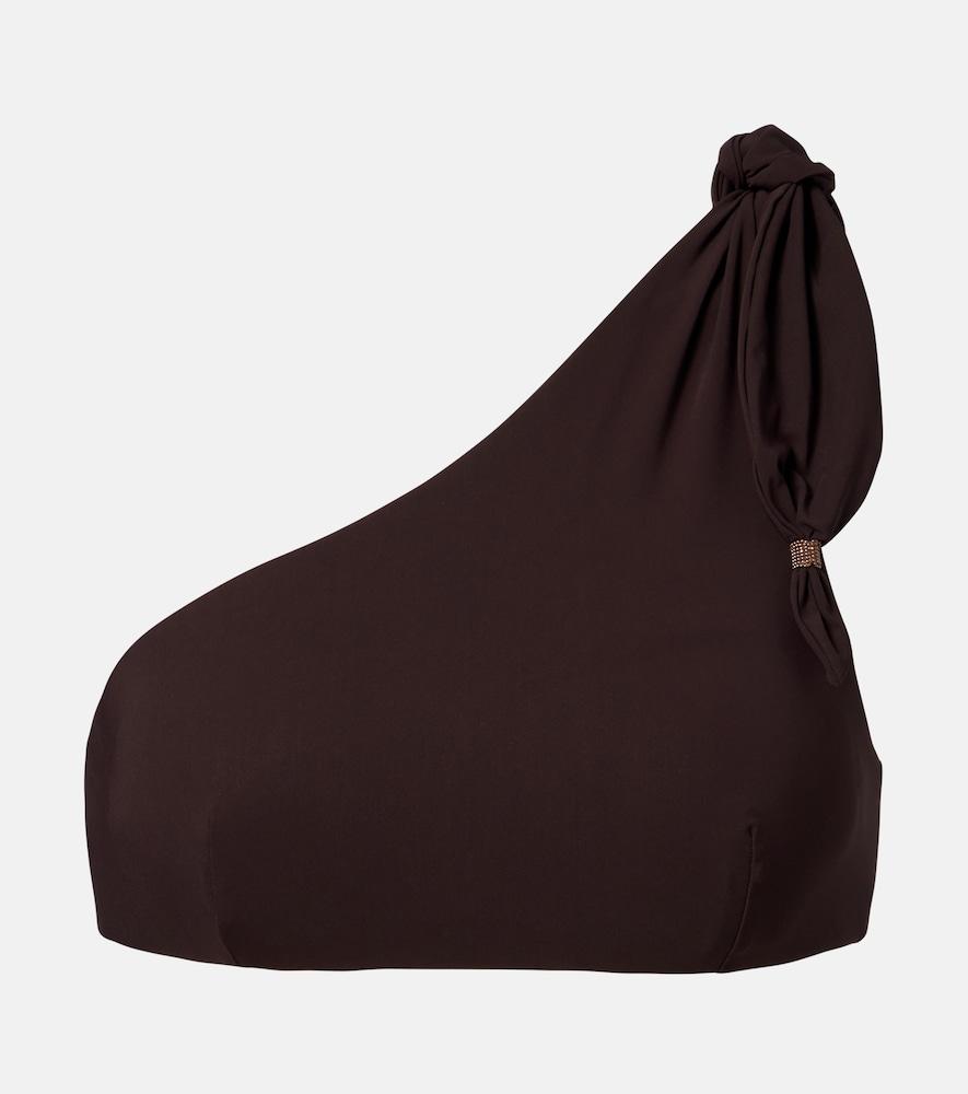 brunello cucinelli monili bikini top