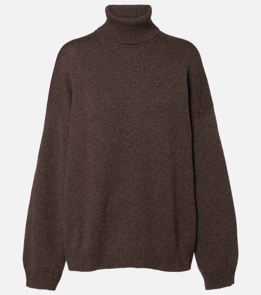 brunello cucinelli monili cashmere turtleneck sweater