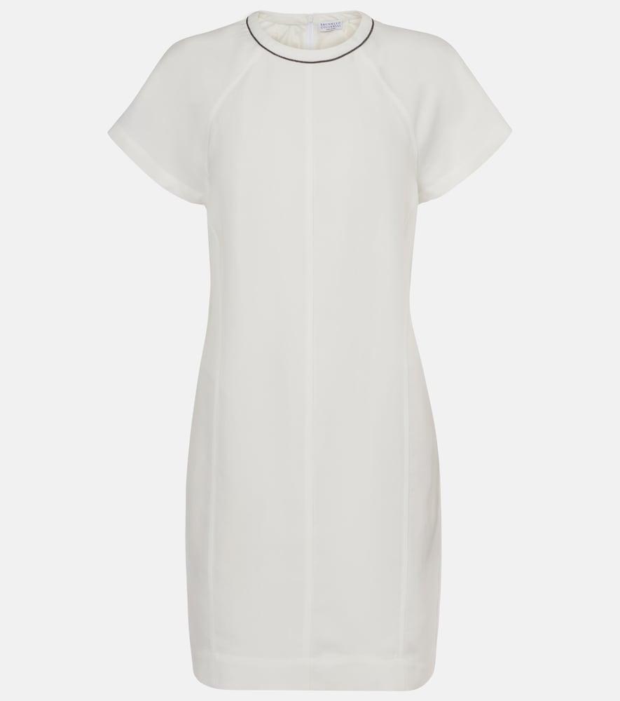 brunello cucinelli monili minidress