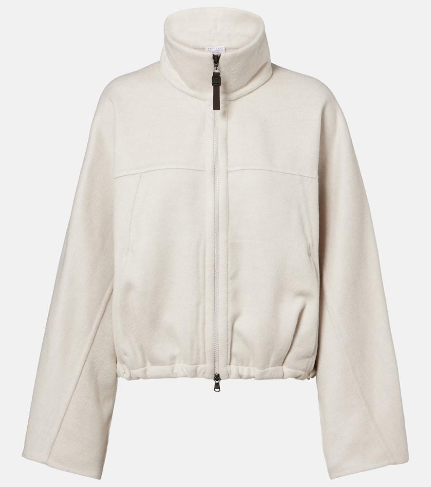 brunello cucinelli monili virgin wool jacket