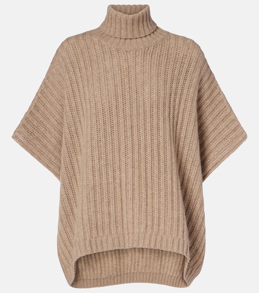 brunello cucinelli ribbed-knit cashmere turtleneck sweater
