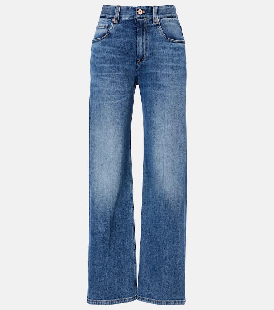 brunello cucinelli straight jeans