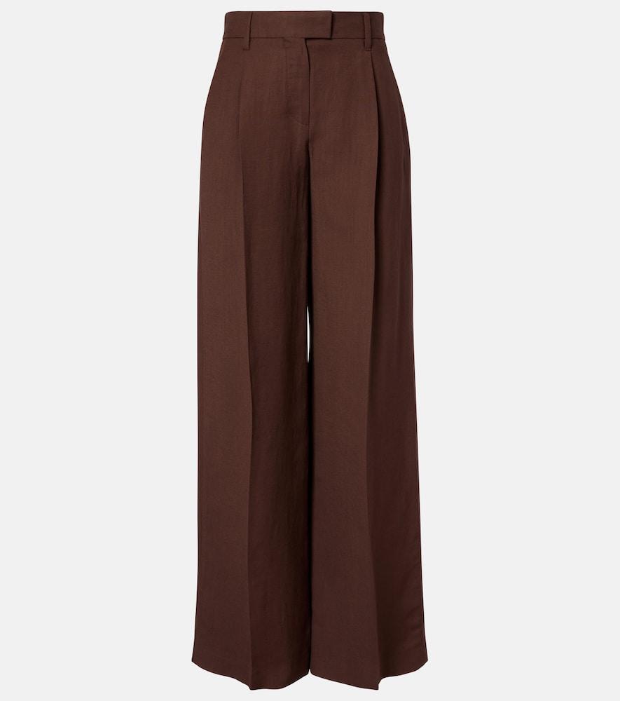 brunello cucinelli wide-leg pants