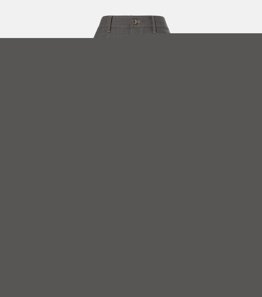 brunello cucinelli wool-blend midi skirt