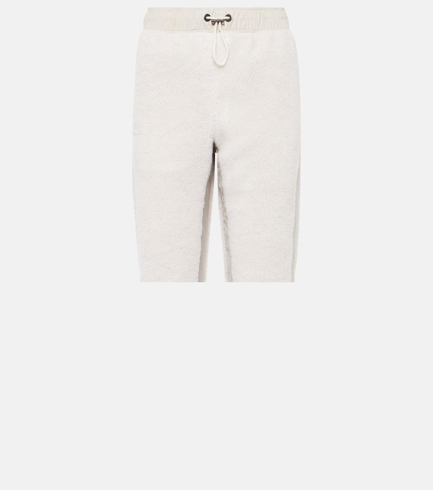 brunello cucinelli wool-blend sweatpants