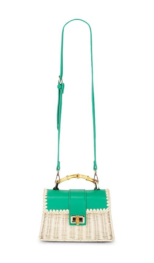 btb los angeles debon bag in green.
